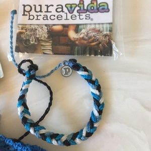 Pura Vida Jewelry Puravida Bracelet Hair Ties 1 Weaved 5 Stretch